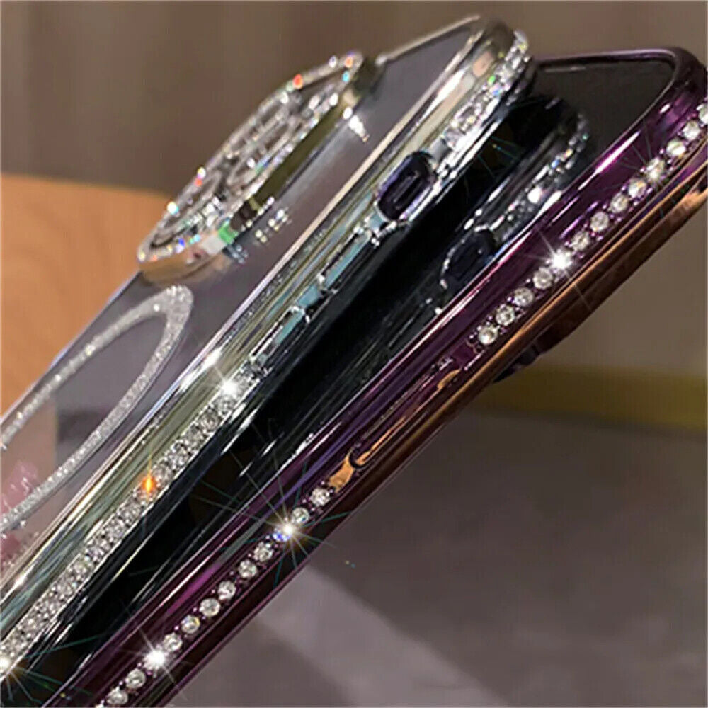 Case for Iphone 16 15 14 Pro Max plus 13 12 Shockproof Magnetic Silicone Cover