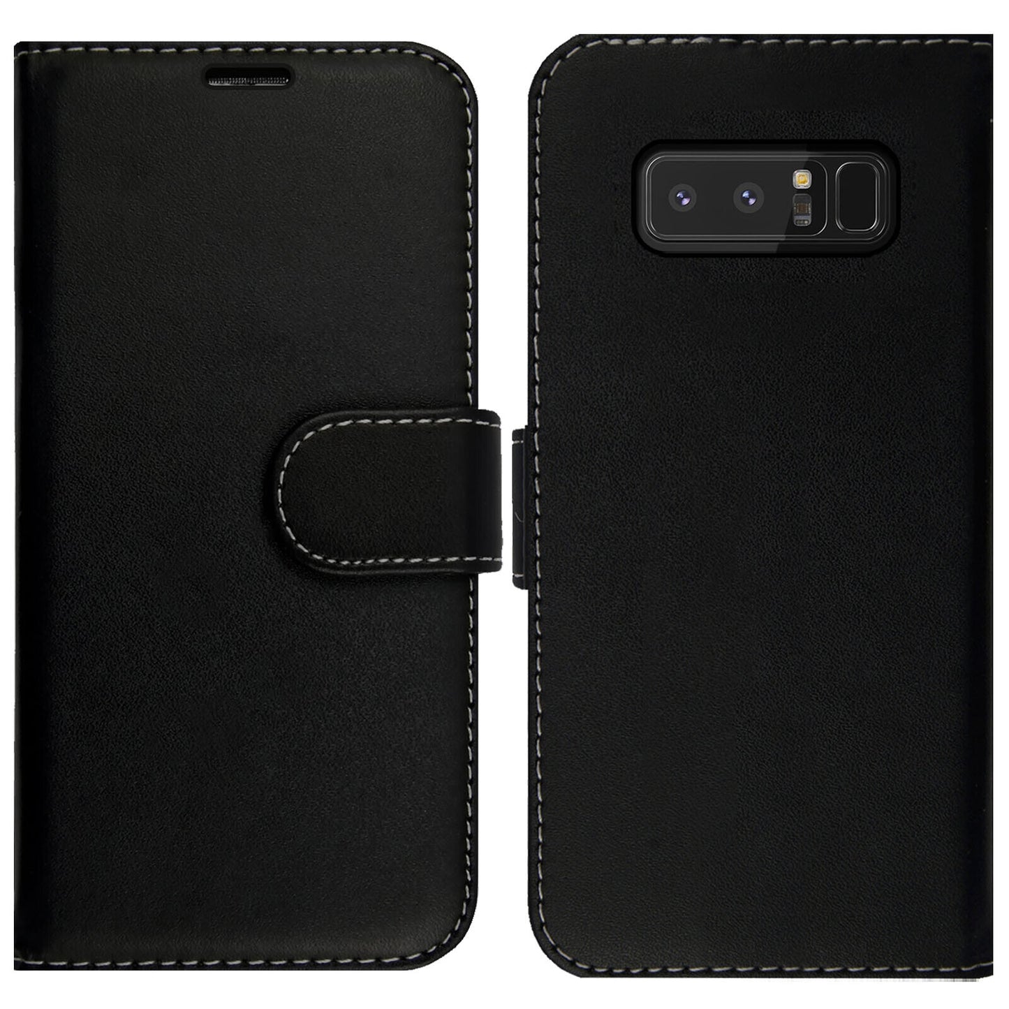 Case for Samsung Galaxy Note 20 10 9 8 5 Leather Wallet Flip Phone Stand Cover
