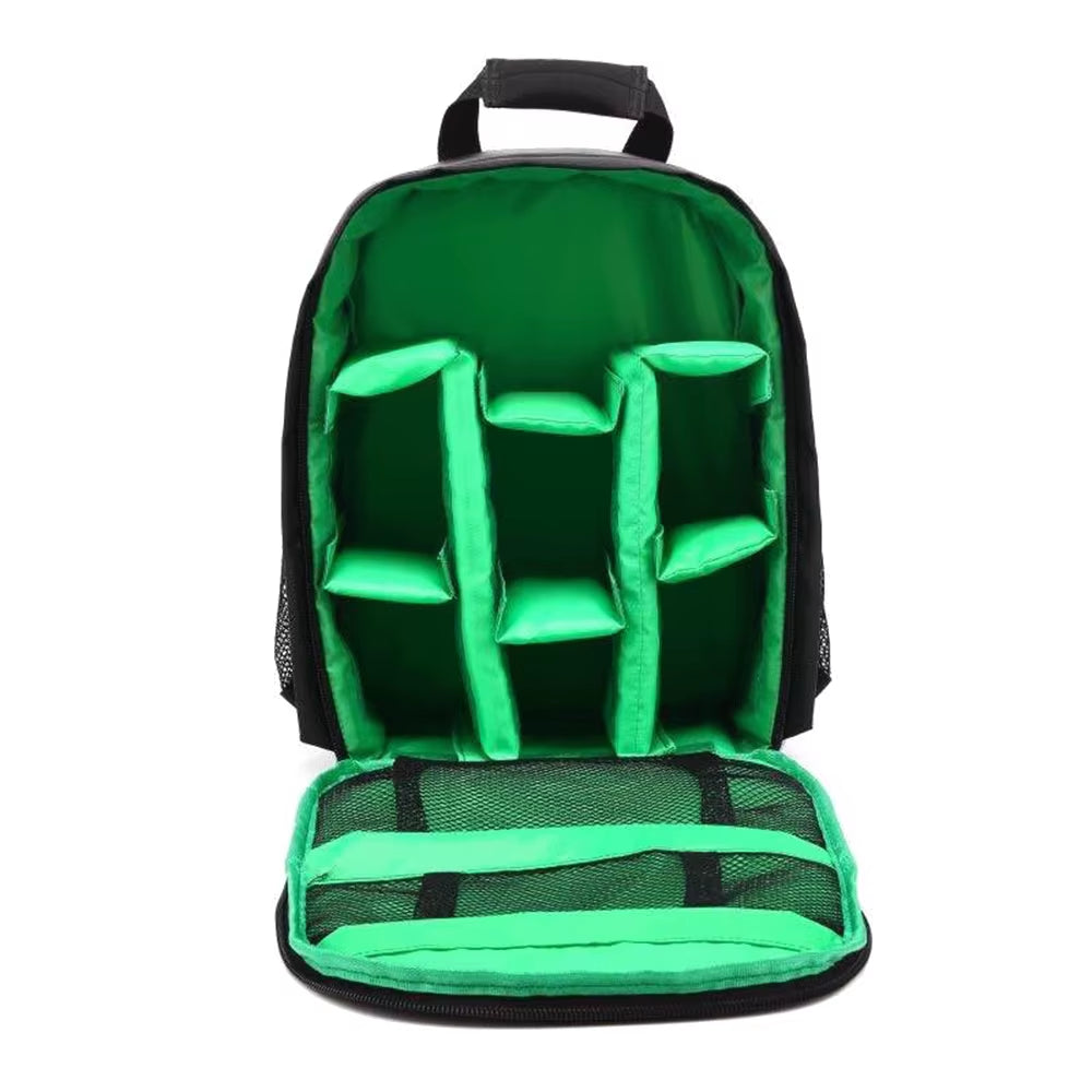 Outdoor Small DSLR Digital Camera Video Backpack Water-Resistant Multi-Functional Breathable Camera Bags