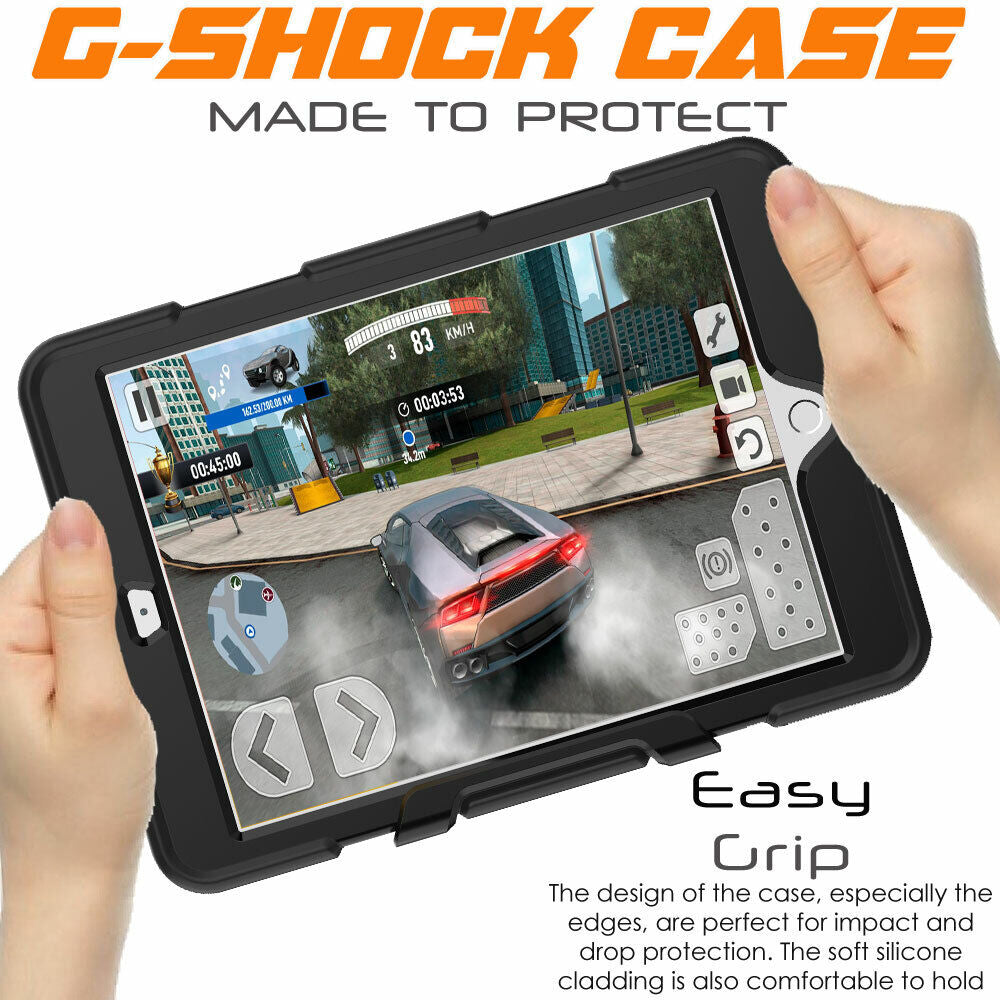 For Ipad 10.2" 9 8 7 Tough HEAVY DUTY Shockproof Rugged Survive Stand Case Cover