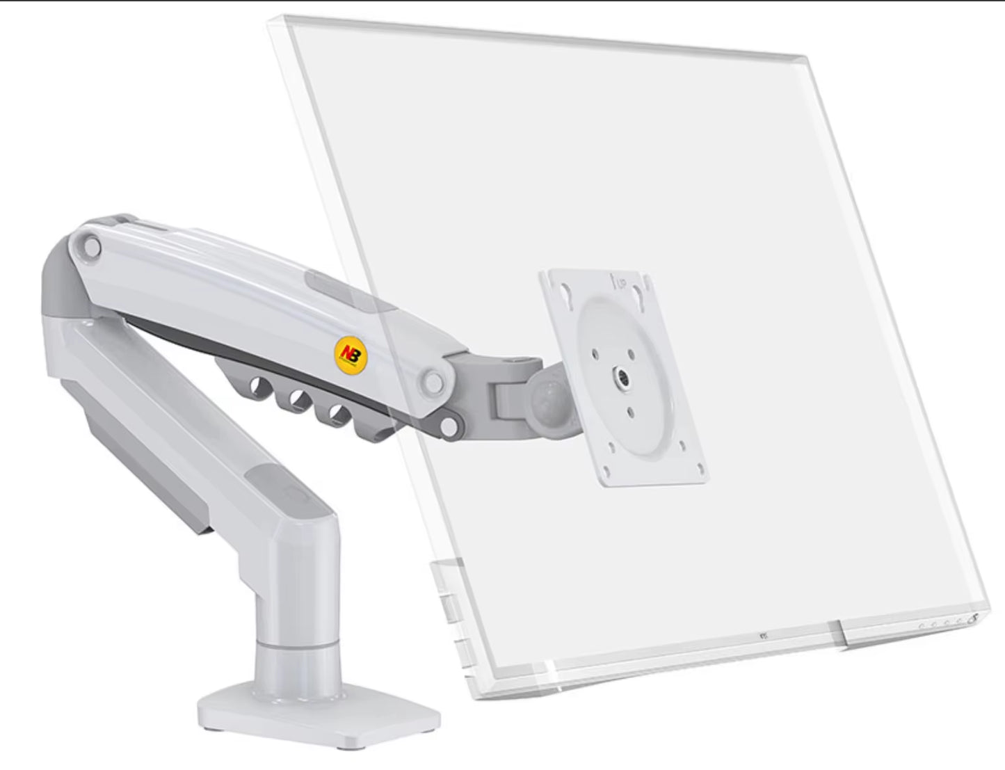 New NB F80 + 2XUSB3.0 Desktop Gas Spring 17-30" LCD LED Monitor Holder Mount Arm Full Motion Display Stand Loading 2-9 Kgs