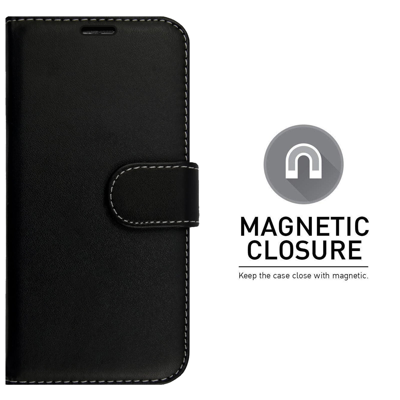 Case for Samsung Galaxy Note 20 10 9 8 5 Leather Wallet Flip Phone Stand Cover