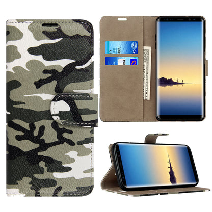 Case for Samsung Galaxy Note 20 10 9 8 5 Leather Wallet Flip Phone Stand Cover