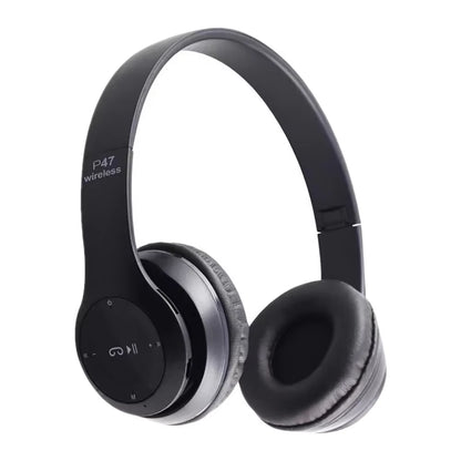 Stereo P47 Headset 5.0 Bluetooth Headset Folding Series Wireless Sports Game Headset for Iphone Xiaomi