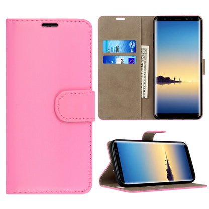 Case for Samsung Galaxy Note 20 10 9 8 5 Leather Wallet Flip Phone Stand Cover