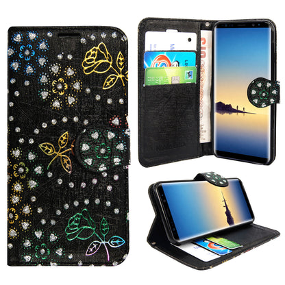 Case for Samsung Galaxy Note 20 10 9 8 5 Leather Wallet Flip Phone Stand Cover