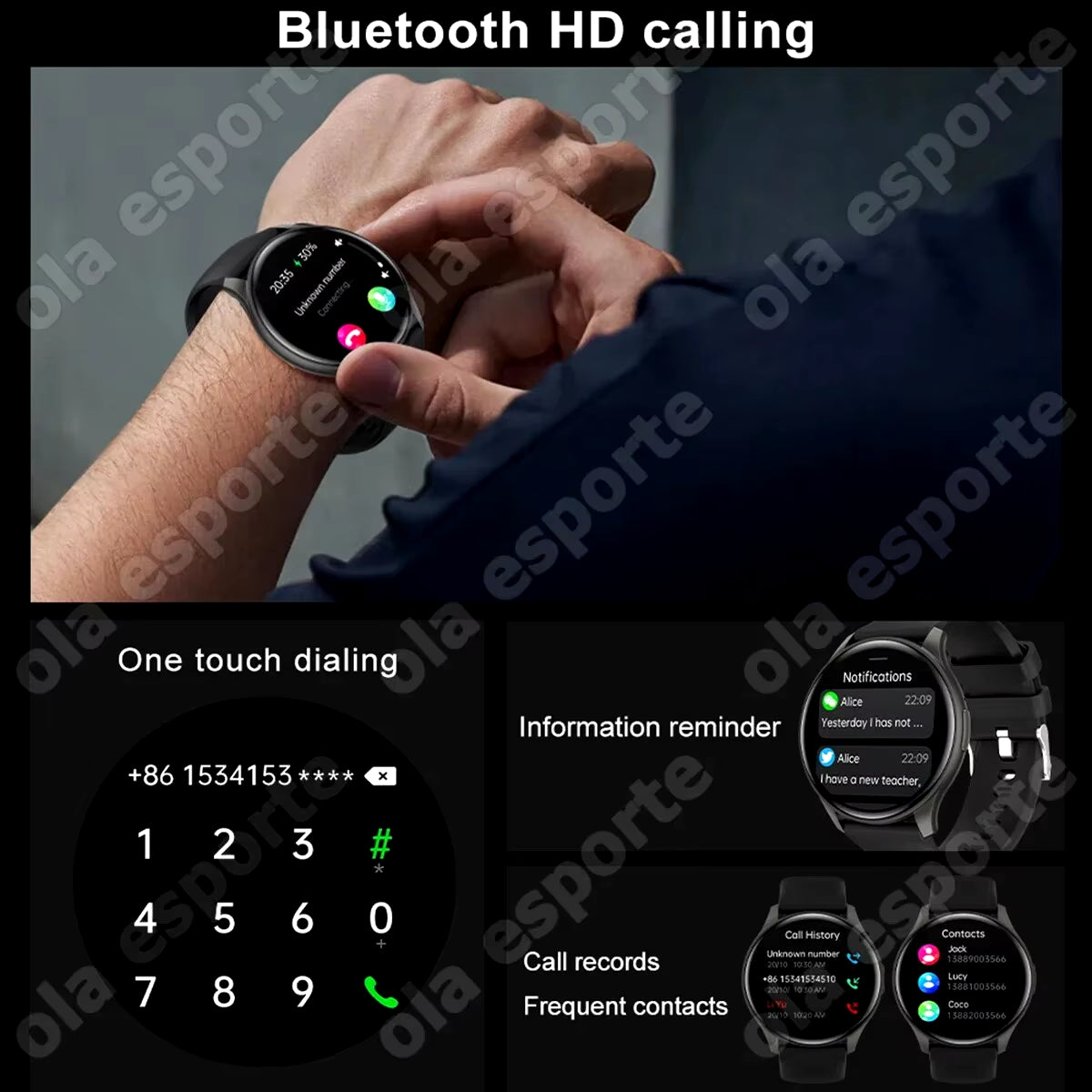 New NFC AMOLED Smartwatch Men Women Thermometer BT Wireless Call Voice Assistant GPS Sports Fitness Smartwatch for Android IOS