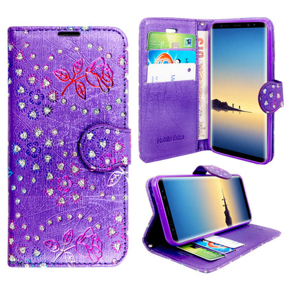 Case for Samsung Galaxy Note 20 10 9 8 5 Leather Wallet Flip Phone Stand Cover