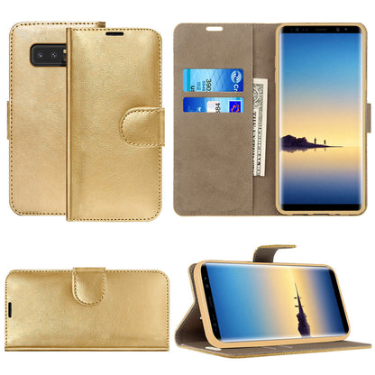 Case for Samsung Galaxy Note 20 10 9 8 5 Leather Wallet Flip Phone Stand Cover