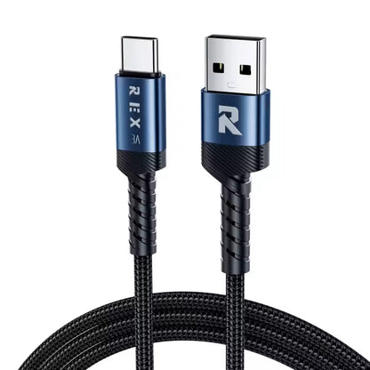 USB a to Type C Fast Charger Cable 3A for Samsung Mobile Phone Lead USB C Cable