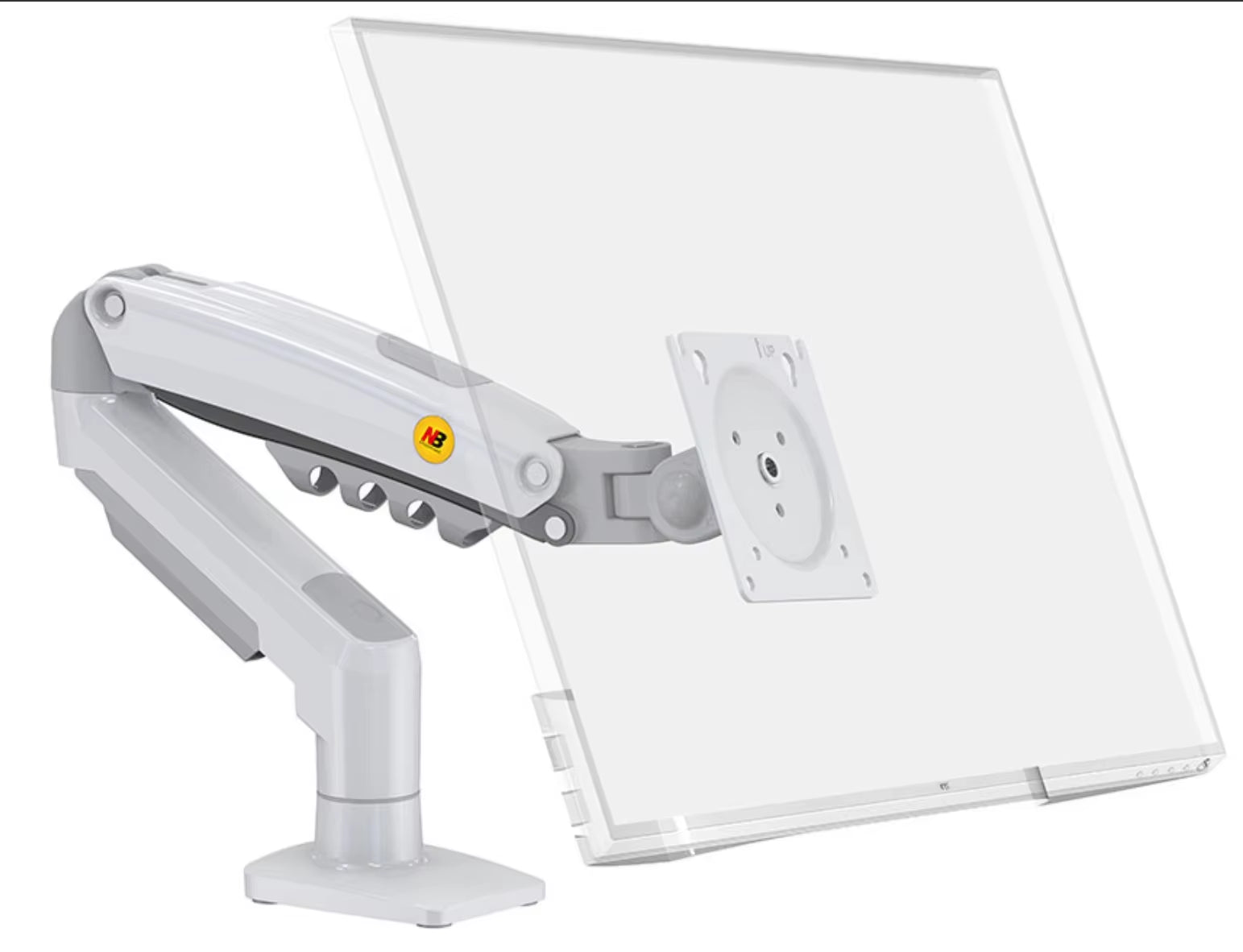 New NB F80 + 2XUSB3.0 Desktop Gas Spring 17-30" LCD LED Monitor Holder Mount Arm Full Motion Display Stand Loading 2-9 Kgs