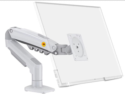 New NB F80 + 2XUSB3.0 Desktop Gas Spring 17-30" LCD LED Monitor Holder Mount Arm Full Motion Display Stand Loading 2-9 Kgs
